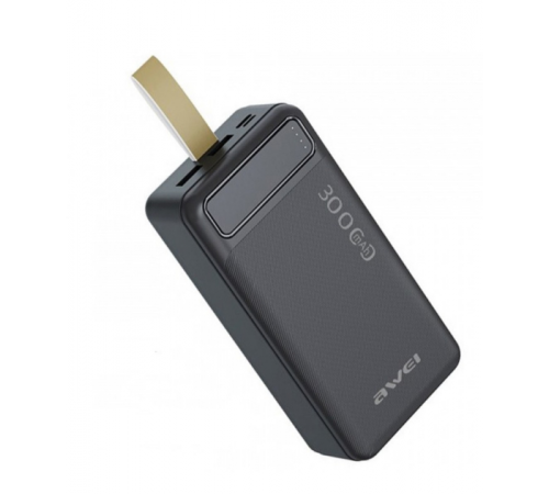 Моб. Зарядка POWER BANK AWEI P90K 22,5W 30000mah ART 9611 (20)