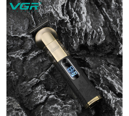 Тример VGR V-296, 4 насадки, LED display (40)