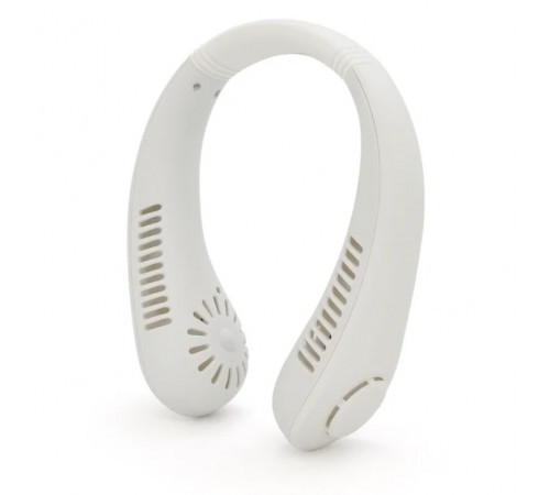 Вентилятор на шею Cat-neck Fan мини портативный USB X5 белый