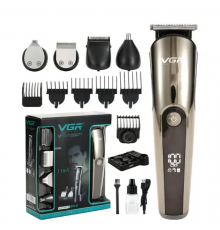 Машинка для стрижки волос VGR V-107/ 9722 Professional 11in1 с аккумулятором (40)