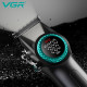 Акумуляторна машинка для стрижки (clipper) VGR V-001, 10 насадок, 9000 RPM, 4600 mAh, LED light, LED за 4140 грн