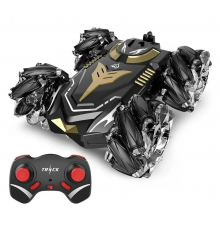 Машинка вертушка H-6010 Hyper Stunt-Car Glow, Машинка на радиоуправлении трюковая, дрифт, вращение 360°