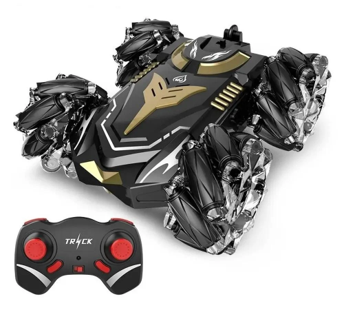 Машинка вертушка H-6010 Hyper Stunt-Car Glow, Машинка на радиоуправлении трюковая, дрифт, вращение 360°