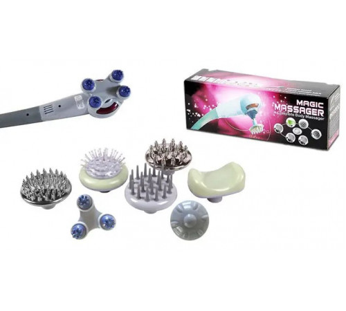 Ручной вибрационный массажер Magic Massager для всего тела Magic Massager BLD 999 (24 шт/ящ) за 1571 грн