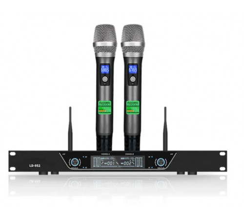 Радиосистема с двумя ручными микрофонами Temeisheng LD-952 за 6024 грн