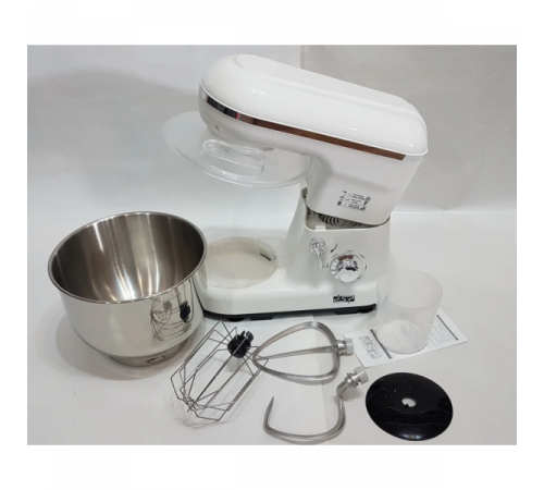 Миксер тестомес стационарный DSP KM 3007 Pro 1200 Вт с металлической чашей (2 шт/ящ) за 9712 грн