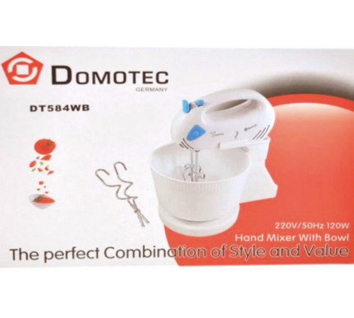 Миксер с чашей DOMOTEC DT-584 за 1053 грн