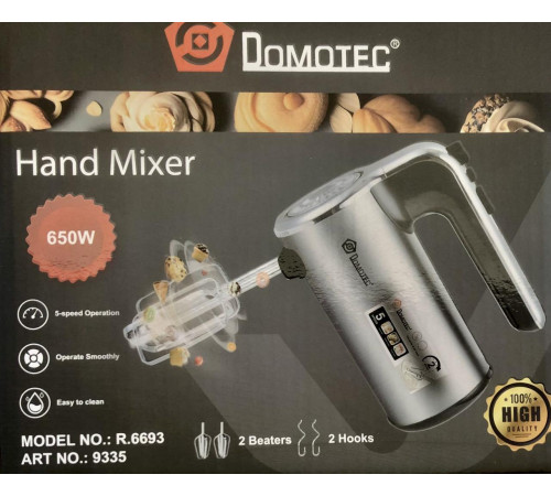 Миксер DOMOTEC R 6693/ 9335 (20) за 777 грн