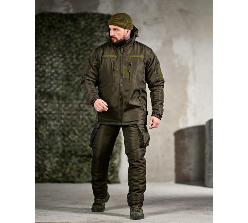 Зимовий тактичний костюм NORTHERN олива ТР6586 за 3410 грн