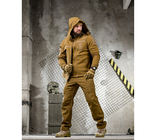 Тактичний костюм софтшел softshell 6в1 койот ПП7862 за 4620 грн