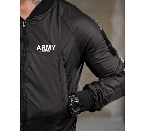 Вітровка штурмовка Army black ПП7554