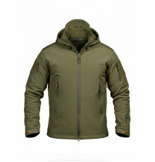 Демісезонна тактична куртка Soft Shell Silver Knight Windstoper олива ОР1233