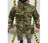 Тактическая куртка SoftShell софтшел мультикам легкая M