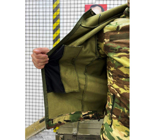 Тактична куртка SoftShell софтшель мультикам легка M