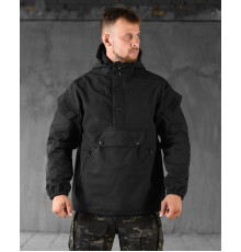Тактическая куртка анорак софтшел seul black НП4941