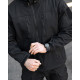 Городская тактическая куртка MAXIMUS софтшел black ПП7980