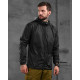 Куртка дождевик карман черная XXXL