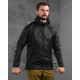 Куртка дождевик карман черная XXXL