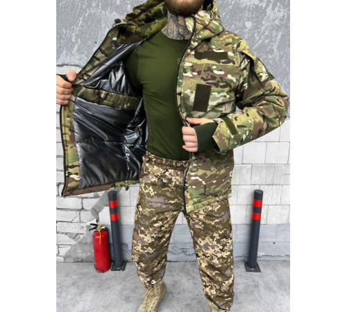 Зимова куртка мультикам 7.62 tactical ВТ6783