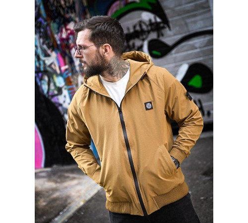 Городская Ветровка Stone island карман coyot 4 ДЛ7036