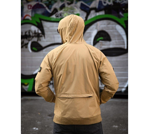 Городская Ветровка Stone island карман coyot 4 ДЛ7036
