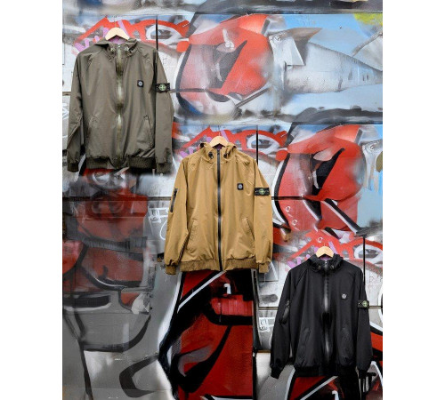 Городская Ветровка Stone island карман coyot 4 ДЛ7036