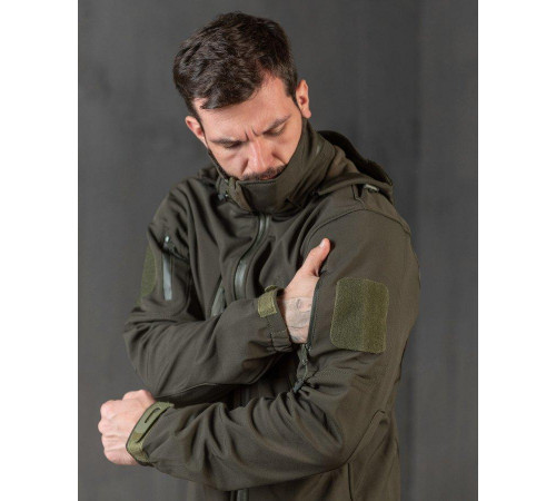 Тактическая куртка софтшел Kord second generation oliva ВТ4675