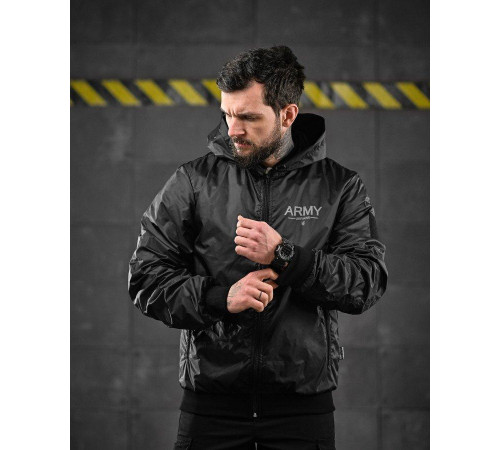 Ветровка Oblivion Army black ДЛ6596
