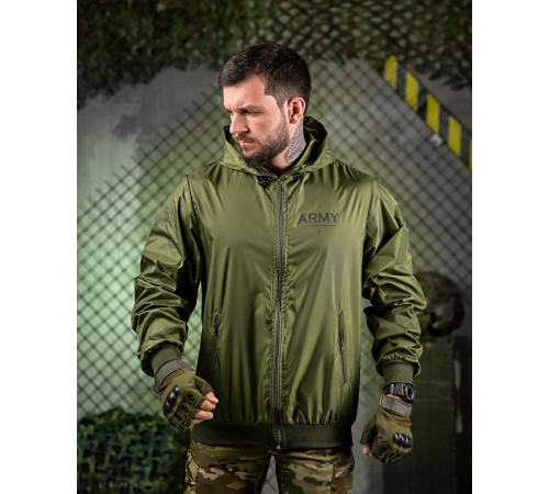 Ветровка Oblivion Army oliva ДЛ6594