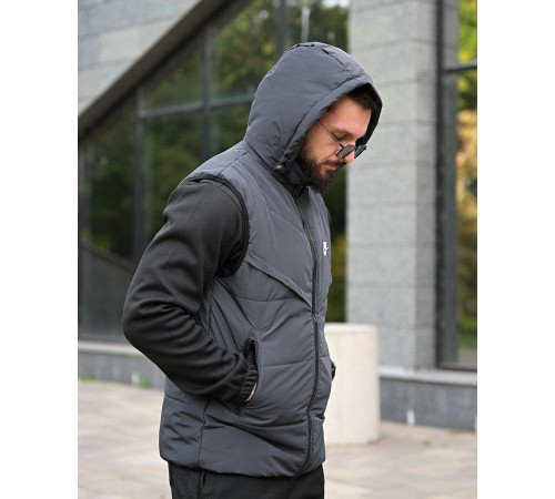 Мужская жилетка Nk grey 4 ПП8014