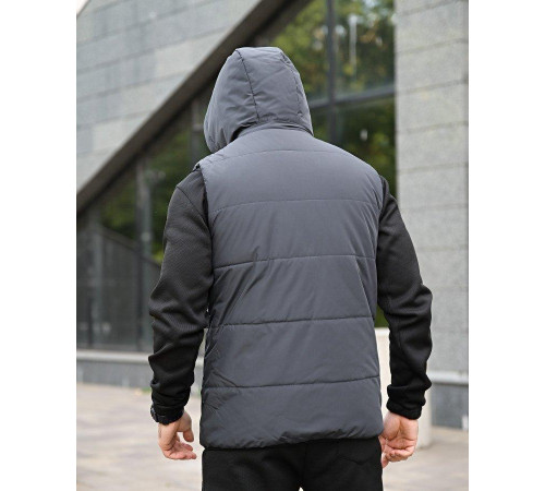 Мужская жилетка Nk grey 4 ПП8014