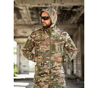 Тактична куртка SoftShell софтшел Armageddon мультикам ВТ0478