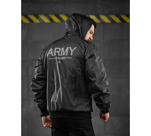 Ветровка Oblivion Army black ДЛ6596