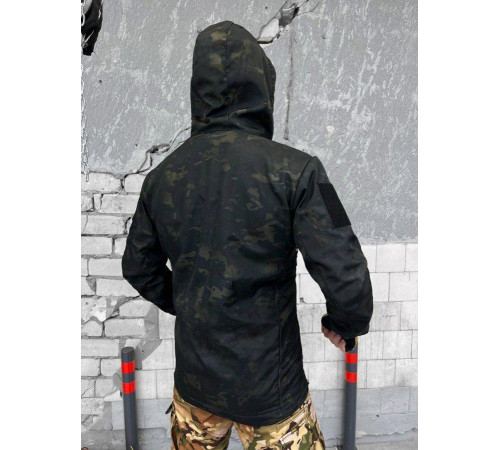 Куртка Softshell black мультикам ВТ7510