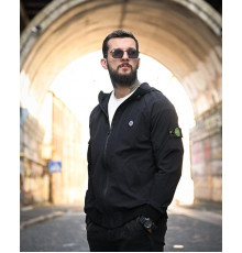 Городская Ветровка Stone island карман black 4 ДЛ7035