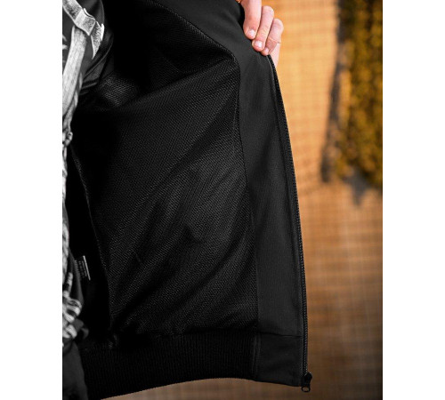 Городская Ветровка Stone island карман black 4 ДЛ7035