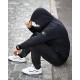 Городская Ветровка Stone island карман black 4 ДЛ7035