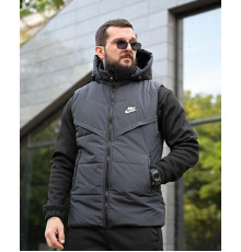 Мужская жилетка Nk grey 4 ПП8014