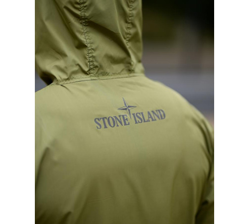 Вітровка кишеня Stone island oliva 4 ПП8000