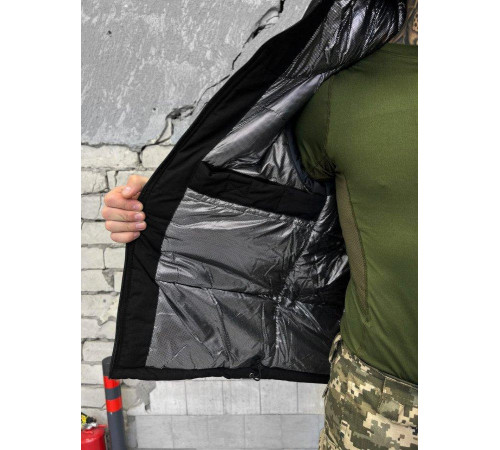 Тактична Куртка/Бушлат OMNI-HEAT black ВТ6470