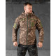 Зимняя мужская тактическая куртка Softshell OMNI-HEAT пиксель M