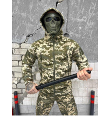 Куртка SoftShell pixel halo ВТ5407