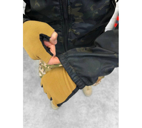 Куртка Softshell black мультикам ВТ7510