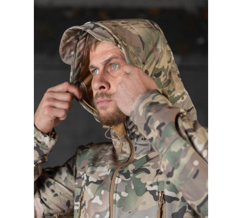 Весняна тактична куртка Soft Shell Silver Knight Windstoper мультикам ОР1234
