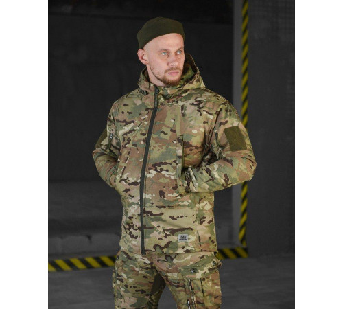 Зимняя тактичесая куртка 7.62 Омни хит мультикам НП4893