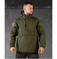 Тактическая куртка анорак софтшел seul olive НП4945
