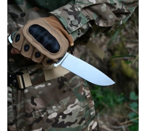 Универсальный туристический нож для походов с рукоятью из G10.A4266