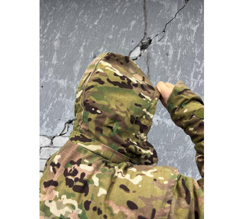 Куртка/бушлат drawstring мультикам ВТ6736