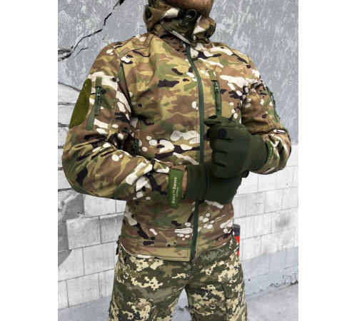 Тактическая куртка софтшел single sword ВТ6467