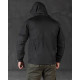Демисезонная тактическая куртка Soft Shell Silver Knight Windstoper black ОР1232